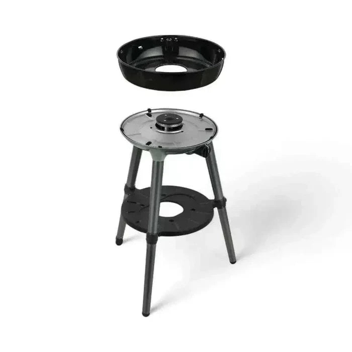 CADAC Carri Chef 40 BBQ portable outdoor grill with dome and built-in thermometer on terrain