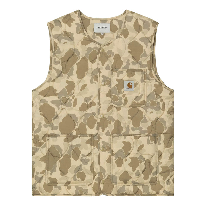 Carhartt WIP Skyton Vest Camo Duck Desert