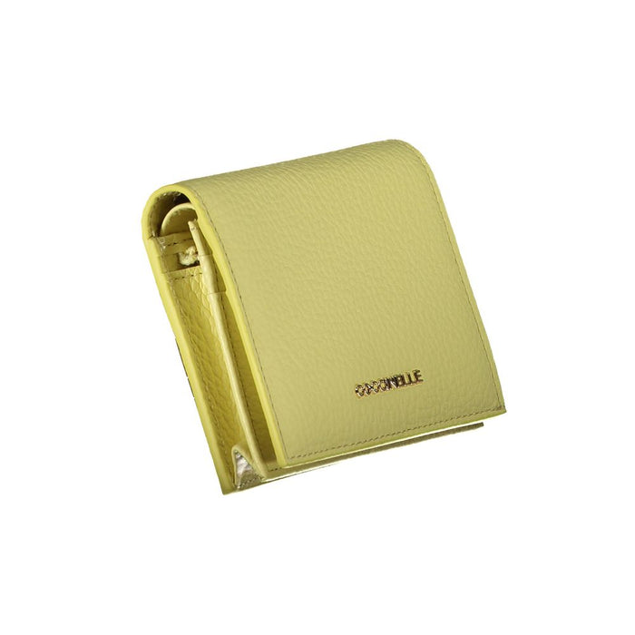 Coccinelle Giallo Leather Woman Wallet
