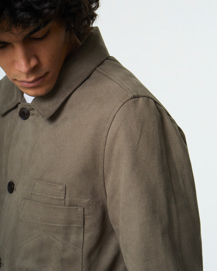 Combat Blazer Cotton Twill Lovat