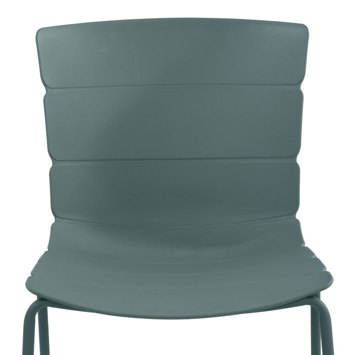 Corfu Dining Chair | Thyme Green | Set of 4
