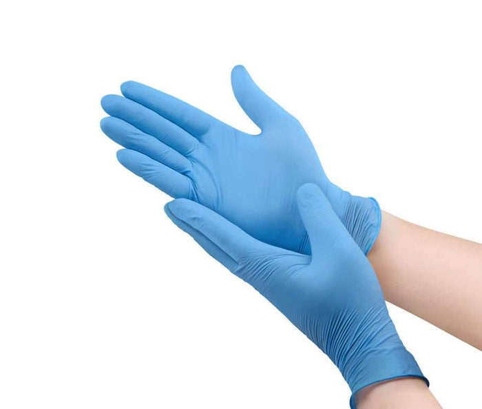 GLOVES PM BLUE Nitrile Exam Gloves