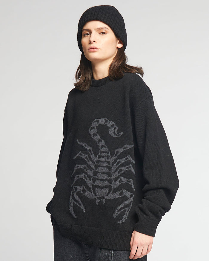 G.o.D Scorpio Sweater Delta Black