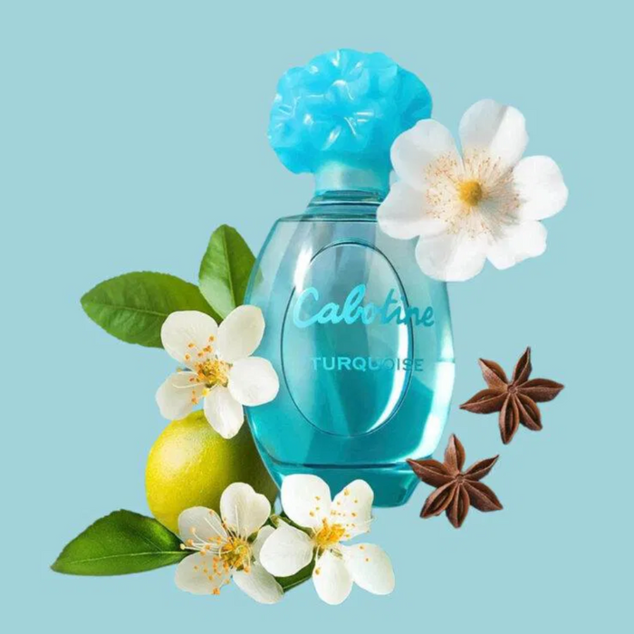 Grès Women's Perfume Gres Cabotine Turquoise Eau de Parfum Women's Perfume Spray (100ml)