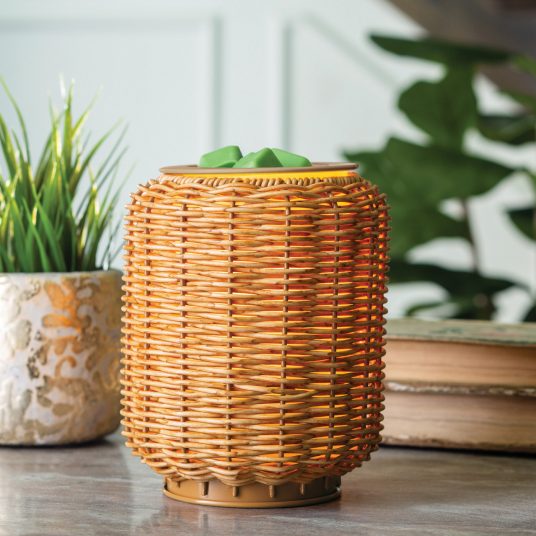 Illumination Wicker Lantern Wax Warmer