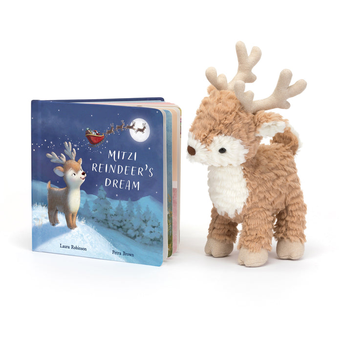 Jellycat 'Mitzi Reindeer's Dream' Book