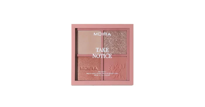 MOIRA Take Notice Face Palette (0.17oz/4.8g x 4 color)