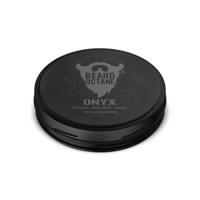 Onyx Beard Balm - Driftwood, Amber Musk & Leather