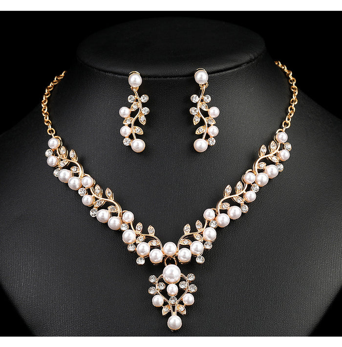 SET680 - Elegant Pearl Fashion Necklace Set
