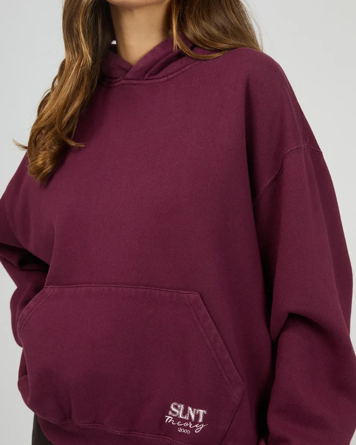 SILENT THEORY - MOTION HOODIE - Cherry