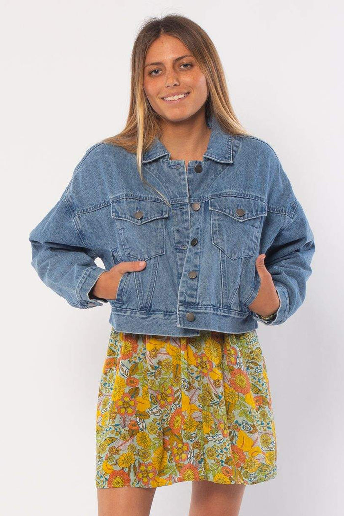 Sisstrevolution Coronado Denim Woven Jacket - Bascora