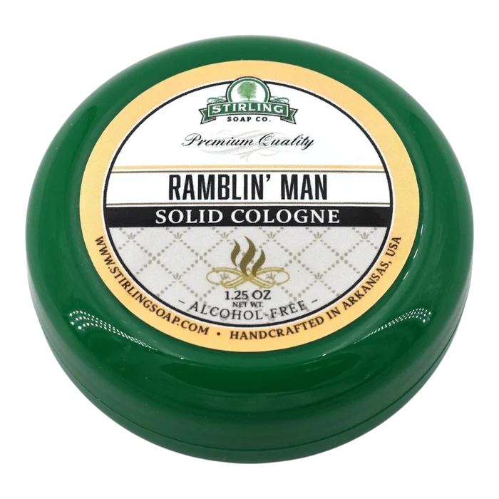 Stirling Soap Co. Ramblin' Man Solid Cologne