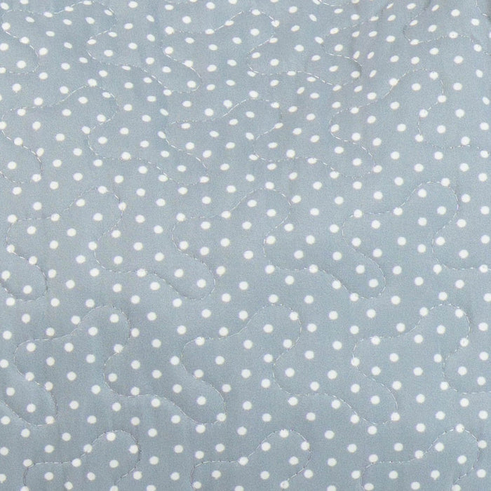 Sunny Dots Quilted Zipper Tote