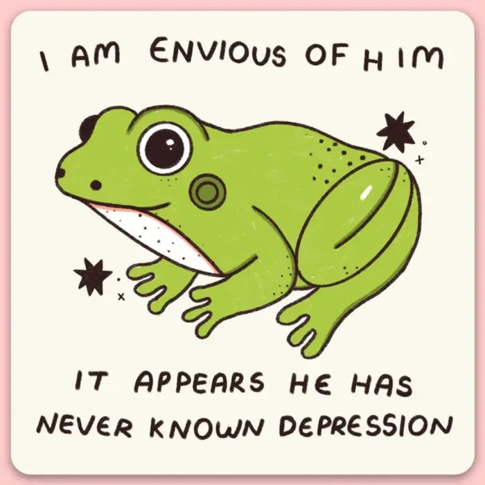 Tender Ghost 'Never Known Depression' Vinyl Sticker