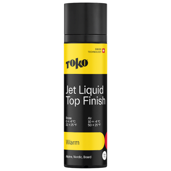 A product picture of the Toko Jet Liquid Top Finish Warm (10C/-4C) | 70ml