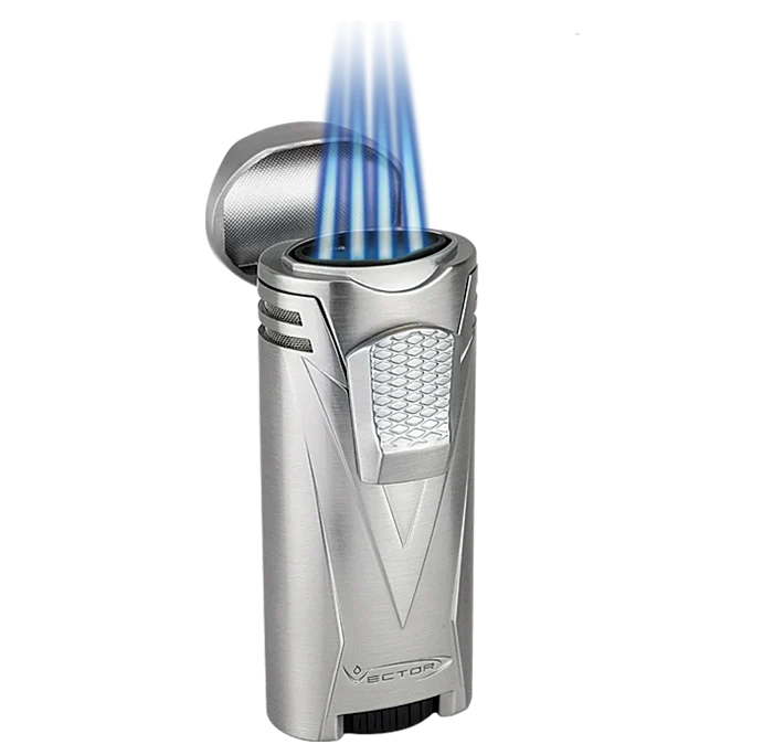 Vector Ironquad Chrome Torch Lighter - IRONQUAD-1C