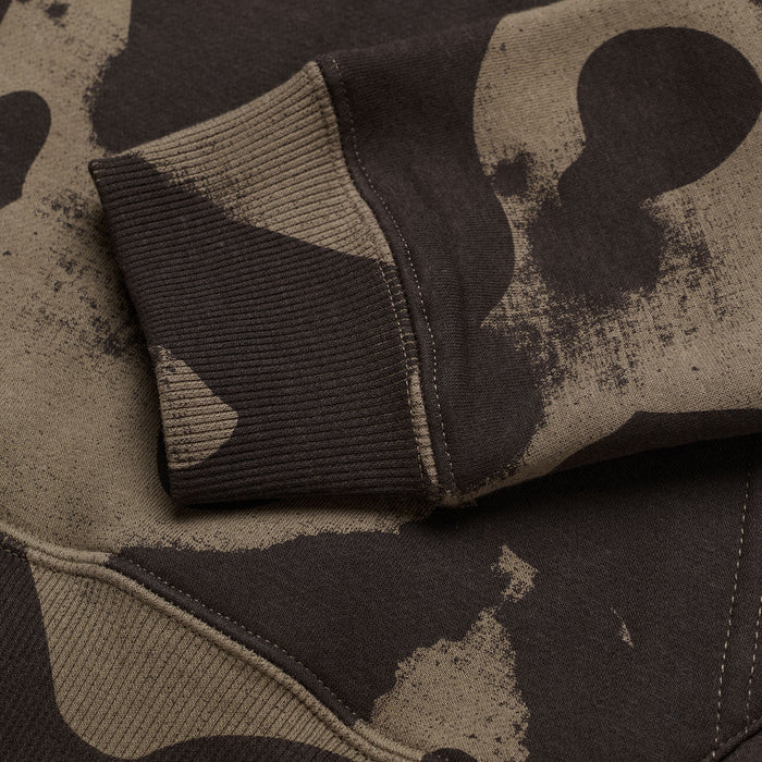 Youth Pullover Hoodie Signature Olive Camo