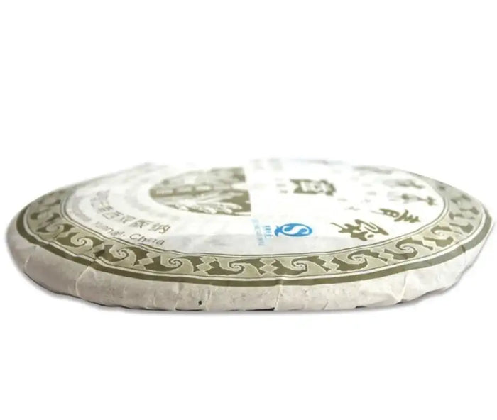 2007 DaYi "Da Ye Chen Cha Qing Bing" (Big Leaf Aged Tea Green Cake) 400g Puerh Sheng Cha Raw Tea - King Tea Mall