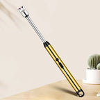 360° Flexible Neck USB Pulse Arc Lighter – Rechargeable Flameless Ignition for Candles, Kitchen Stoves & Outdoor BBQ