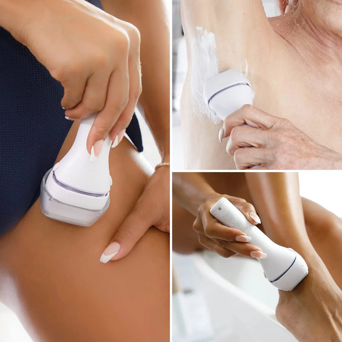 4-Blade Women's Electric Shaver + Bikini Attachment (ES-WL80-V)