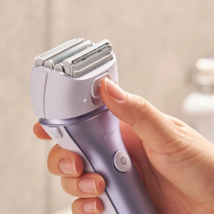4-Blade Women's Electric Shaver + Bikini Attachment (ES-WL80-V)