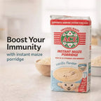 ACE Vanilla Instant Maize Porridge pack with immunity promotional graphic