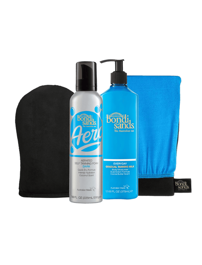 Aero Dark Self Tanning Mousse Bundle