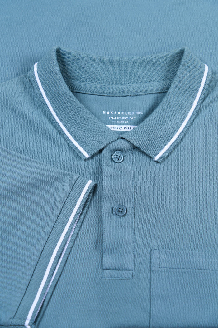 Air Blue - Identity Pocket Polo