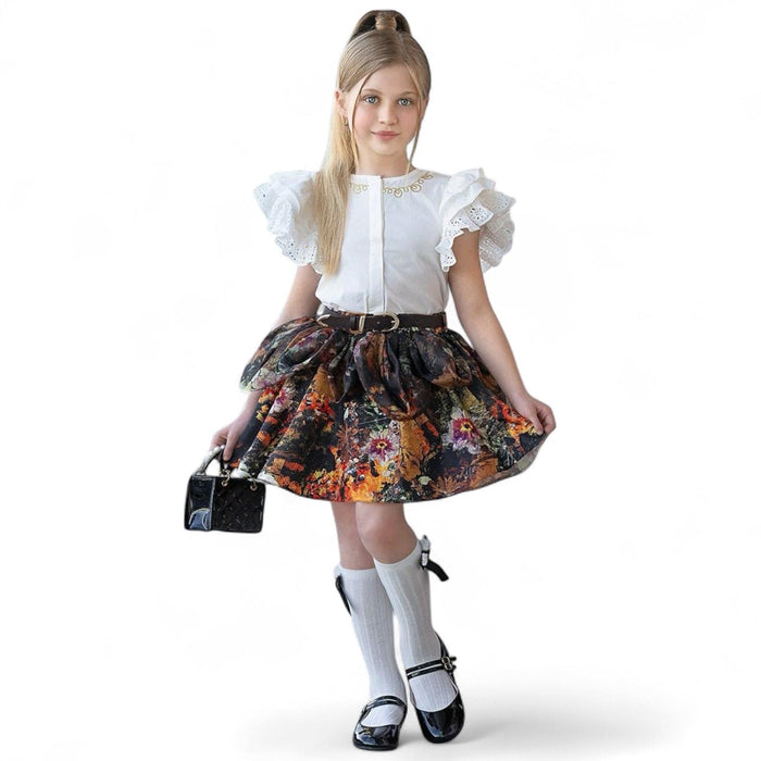 Alexis Blouse and Skirt Set - Petite Maison Kids
