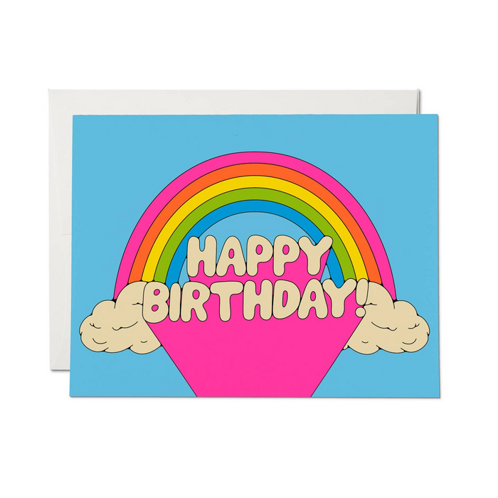 All Over Rainbows Birthday Card