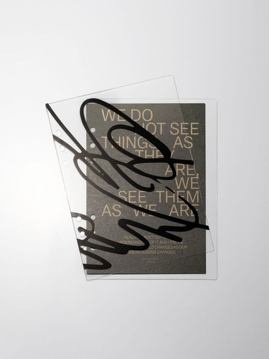 As We Are Cover + Dashboard Set in size A5 with layers shown offset.