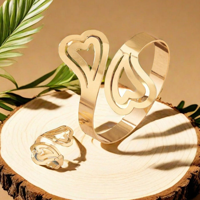 B1000 - Golden Geometric Bracelet