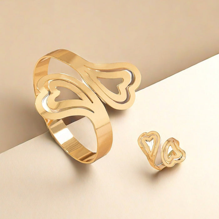 B1000 - Golden Geometric Bracelet