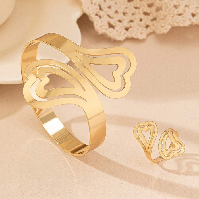 B1000 - Golden Geometric Bracelet