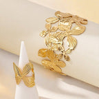 B992 - Vintage Floral Bracelet