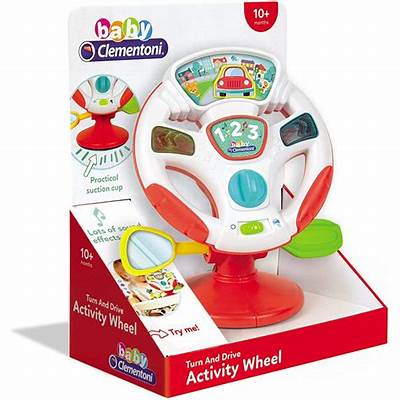 Baby Clementoni Turn & Drive Activity Wheel