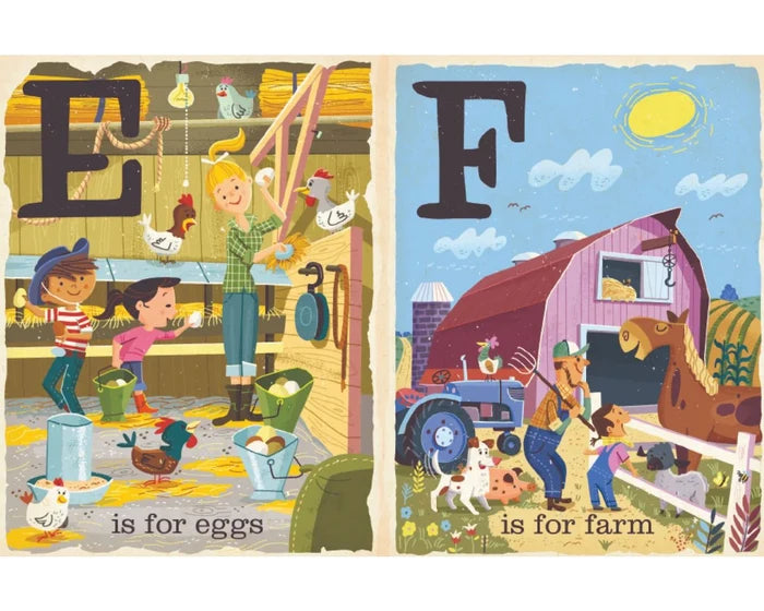 BabyLit Alphabet Books - F is for Farm