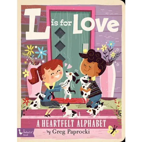 BabyLit Alphabet Books - L is for Love