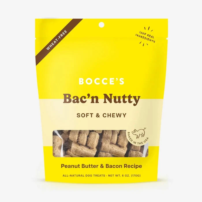 Bac'n Nutty Soft & Chewy Dog Treats