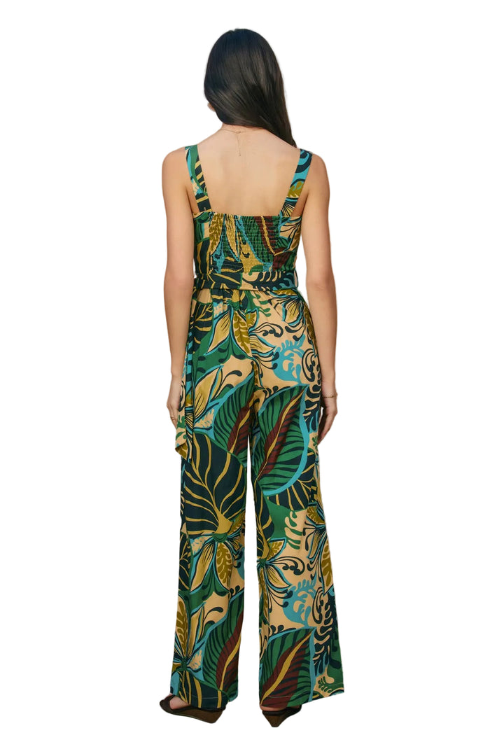 Beach House Wide Strap Jumpsuit