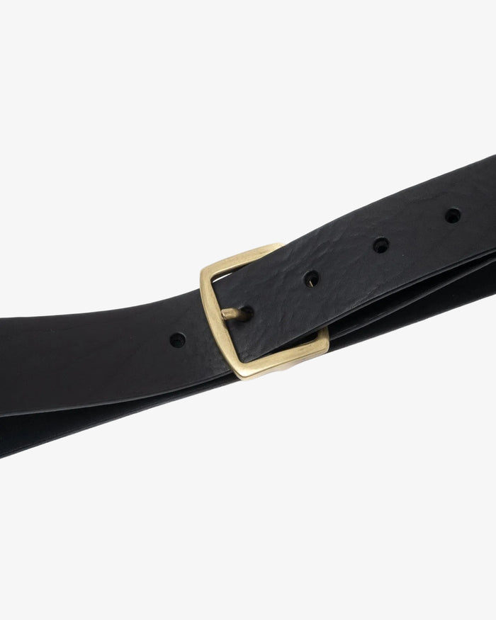 Belt Bridge Leather Black