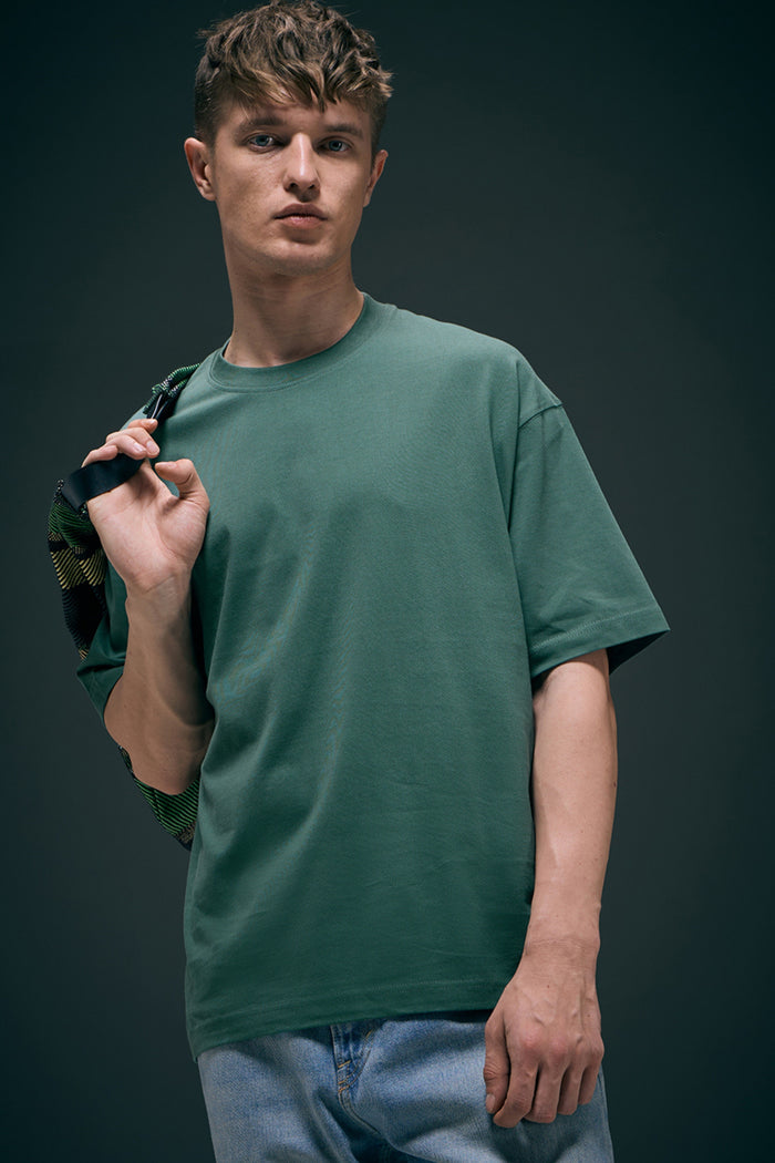 Berry Green - Oversized drop shoulder Oversized Maxzone Clothing M