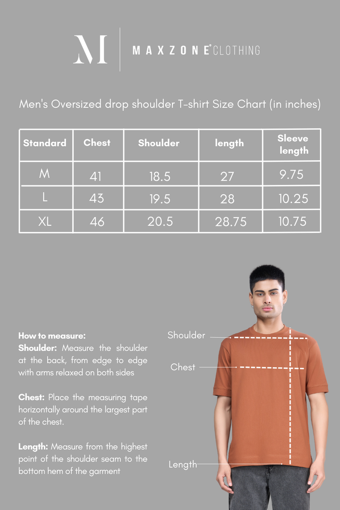 Trip Teal - Oversized drop Shoulder Maxzone Clothing