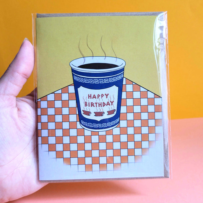 Birthday Cup Greeting Card