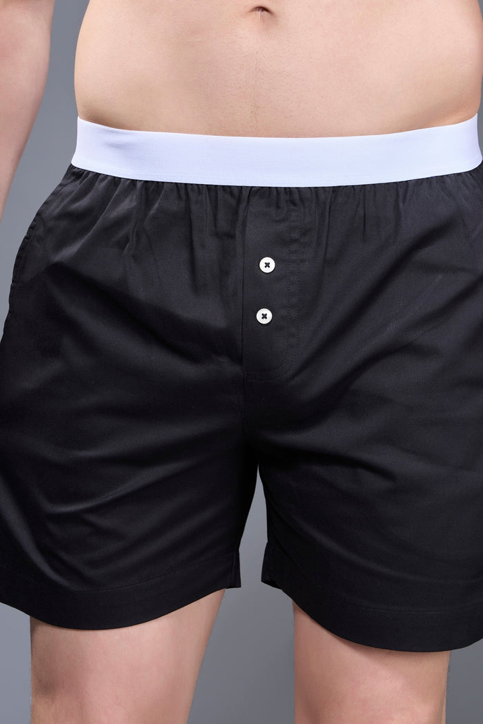 Black - Bare Comfort Boxer Maxzone Clothing