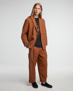 Blazer Cotton Linen Chipmunk