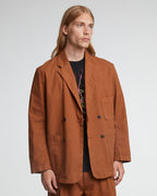 Blazer Cotton Linen Chipmunk