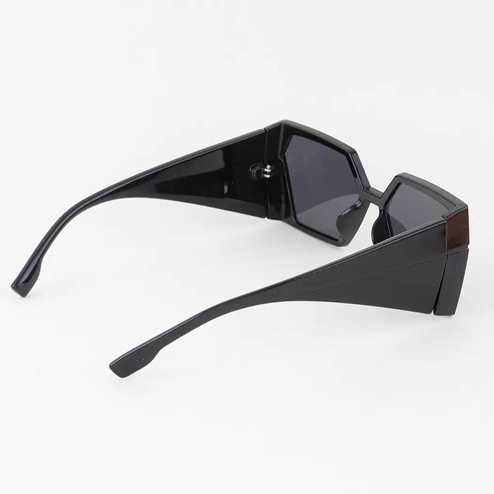 Bright Sharp Geometric Tinted Sunglasses