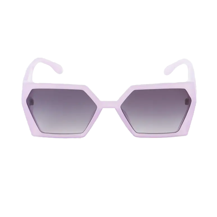 Bright Sharp Geometric Tinted Sunglasses