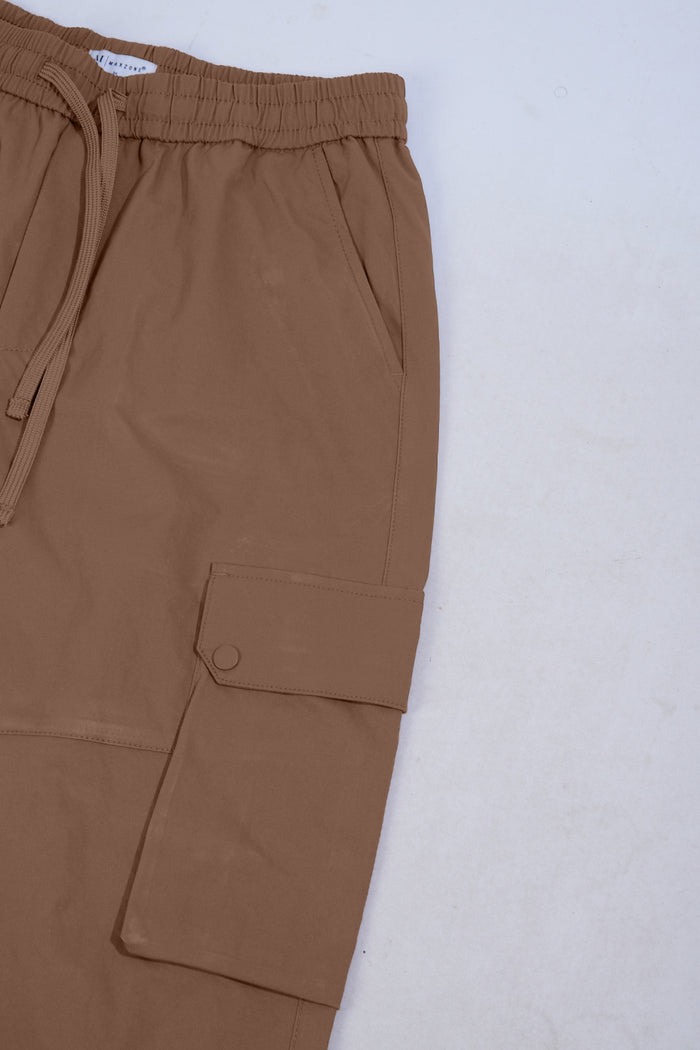 Brown Korean Cargo Cargo pants Maxzone Clothing